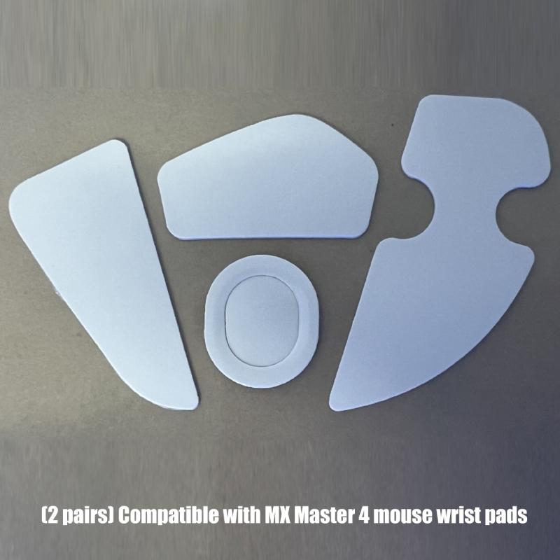 Replacement Mouse Feet Mouse Skates Mouse Stickers Pad for 4 Mouse Curved Edges