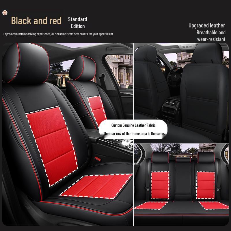 Custom-Made, All-Season, Thicker Car Seat Covers for New and Old Models, Full-Coverage