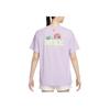 New Nike SS24 Sportswear Essential Women's T-Shirt Purple HF6180-517