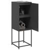 Highboard Black 36 x 39 x 107 cm Steel