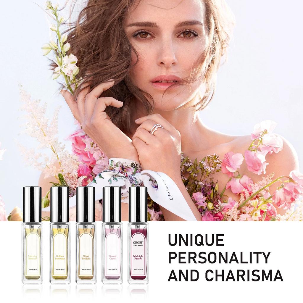 Valentine's Day Series Perfume Gift Box Long-lasting Fresh Perfume Set With Multiple Flavors And No Irritation.50ML