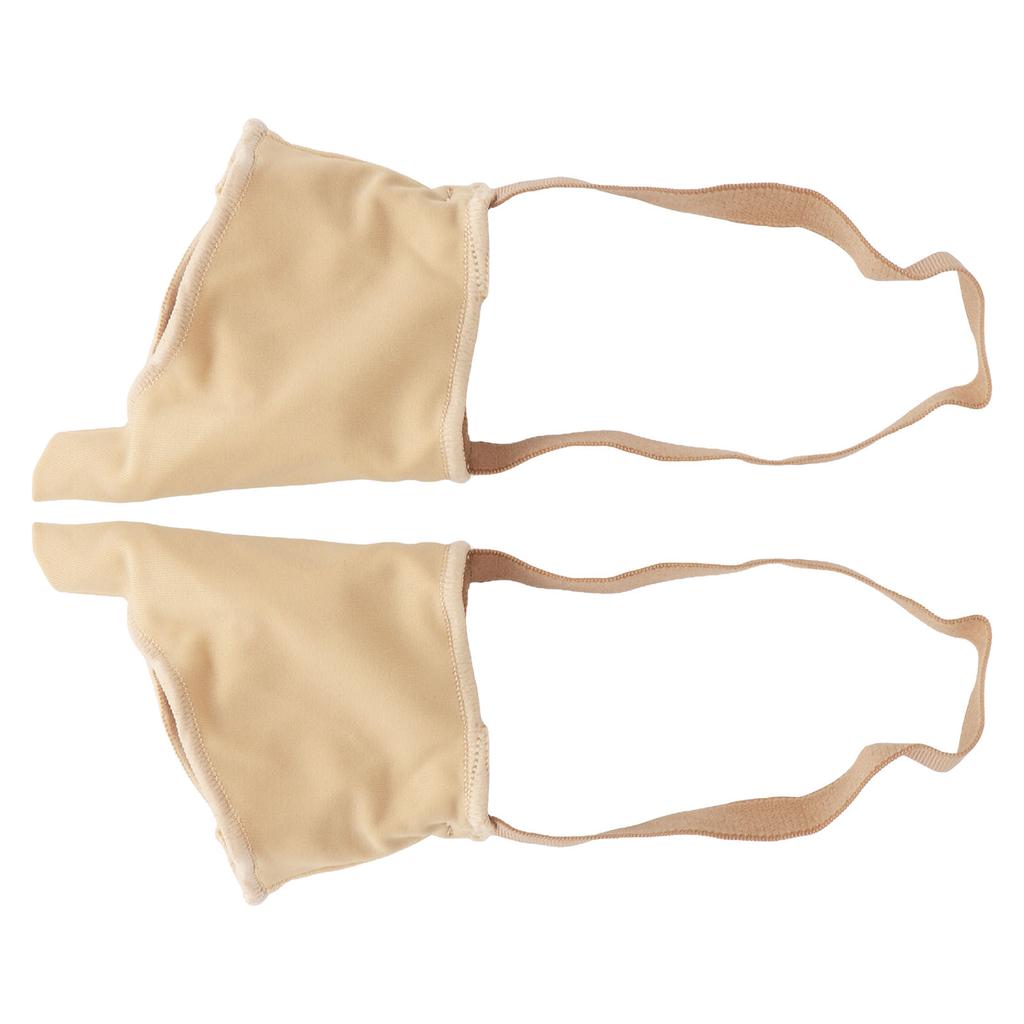 1 Pair Bunionette Sleeves Reduce Pressure Elastic Strap Pinky Toe Corrector Skin Color L (40‑45)