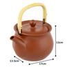 Tokoname Ware Satoyama Plain Earthenware 1150ml with a Refreshing Mesh Suitable for Green Roasted Green and Brown Rice Made In TK068 Teapot, Design,