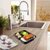 4pcs 60ml Mini Sauce Box Reusable Leak-proof Dishwasher Safe Condiment Containers With Lid For