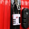 Anti-theft Customs Password Lock TSA Wire Rope Padlock Portable 3 Digit Combination Lock  Travel