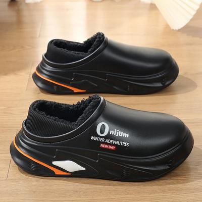 Fashion Hot Sale Men's Shoes Winter Platform Walking Slippers for Home Men Casual Slip-on Driving Lightweight Mans Slipper New Fashion