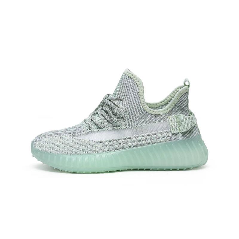 Men's new men's shoes breathable fly-woven sports shoes men's trend student couple versatile casual shoes women