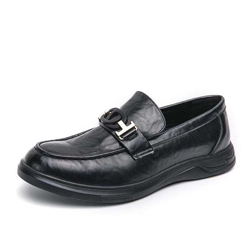 Mode Lässige Leder Herrenschuhe Männliche Slipper Loafers Schuhe für Herren Business Kleider Lederschuhe Herren