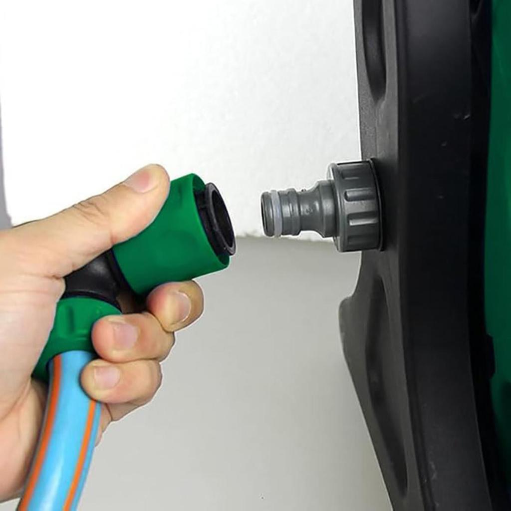 ABS Garden Water Connector Soft Water Pipe Elbow Faucet Joint Garden Irrigation Hose Rapid Connection Adapter