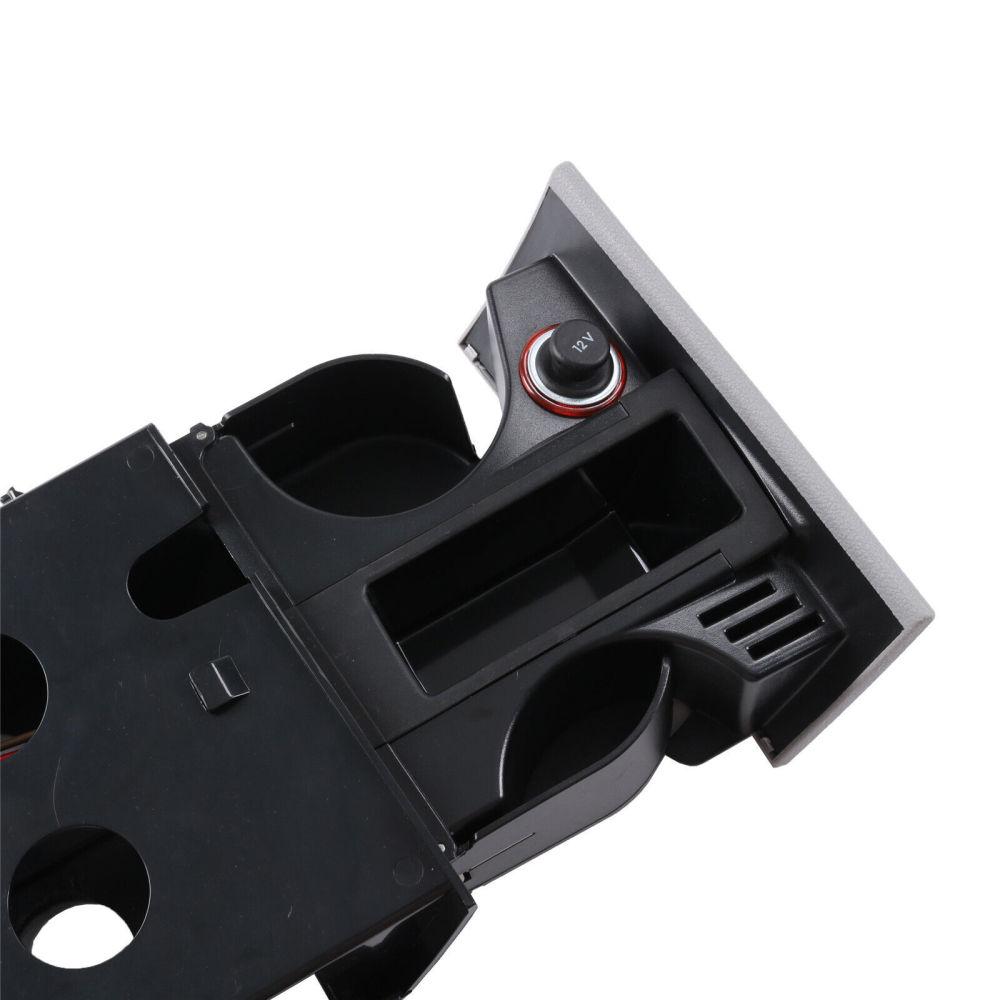 1pc Car Ashtray Cup Coin Holder Grey Front Water Cup Holder For Volkswagen T5 Transporter Rhd OEM7H285860130T Car Accessories