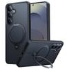 Case for Galaxy S25+ - TPU+PC, Black, With Stand