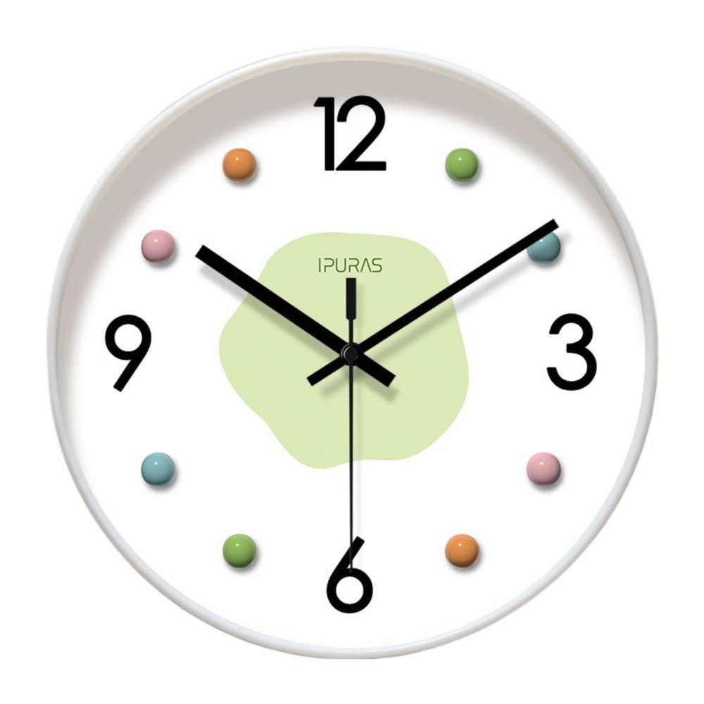 Cute Wall Clock Simple Quartz Watch Large Dial Electronic Clock  Children's Room