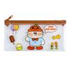 Cute Cartoon Transparent Waterproof Kids Pencil Pouch For Student Stationery Storage