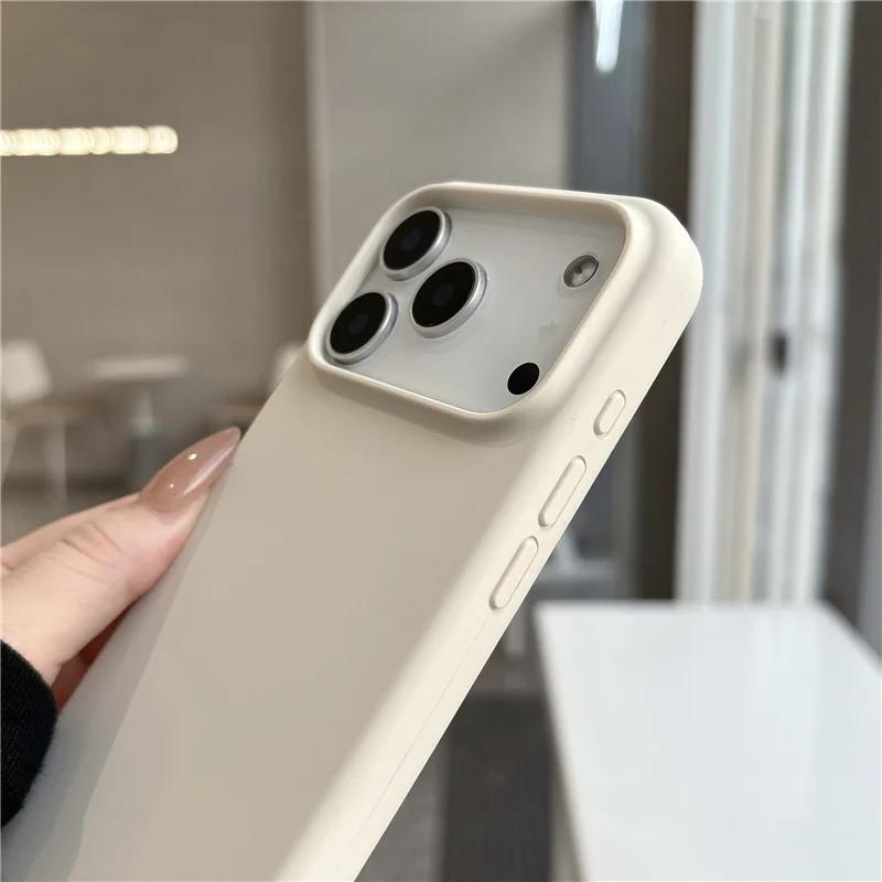 al Liquid Silicon Magnetic For  Wireless Case for For Iphone 17 16 1 14 17Pro Max Touch Camera Button Matte Soft Cover