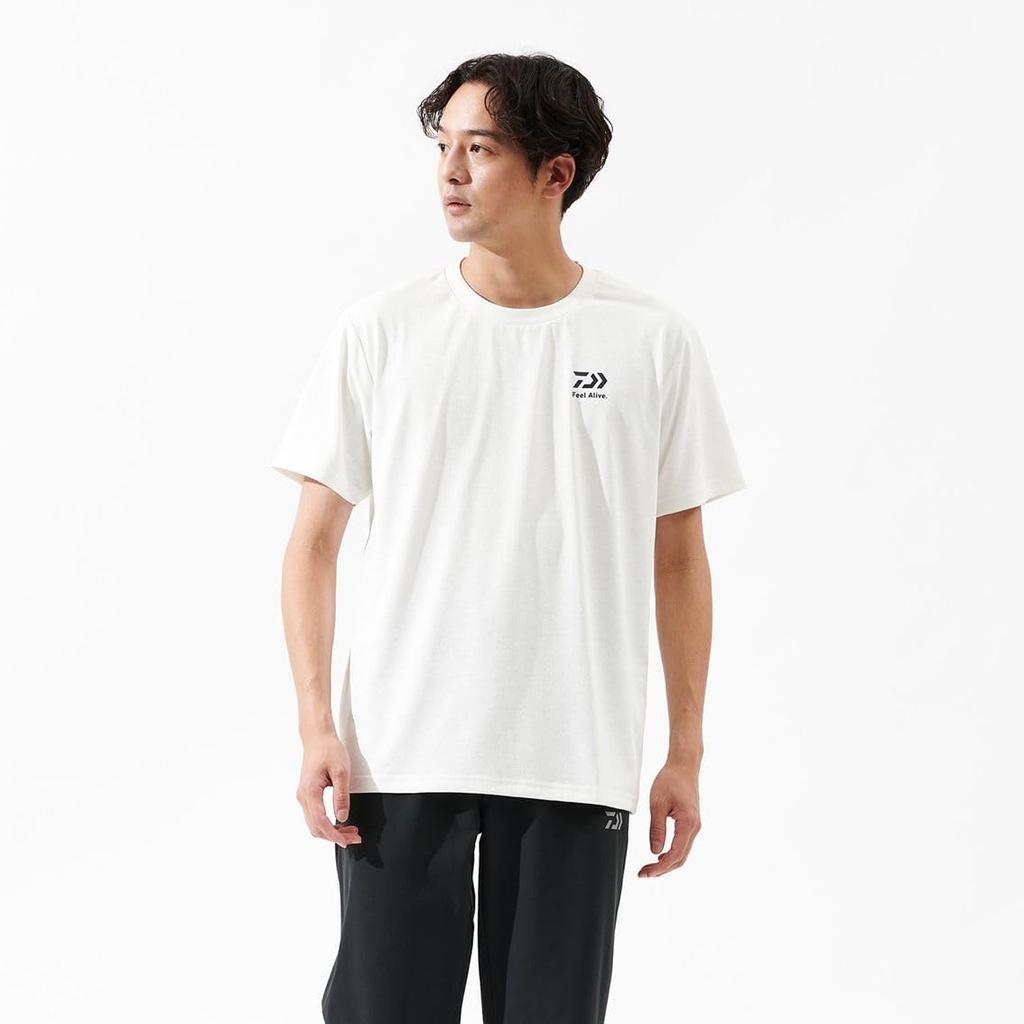 Daiwa Short Sleeve Small Logo T-Shirt 25DE-8625, York Yellow, Medium