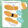 Leather Shoe Sole Protector: Anti-slip, Wear-resistant, Sound-dampening Full Sole Sticker for Flat Shoes – Durable Rubber Outsole Repair.