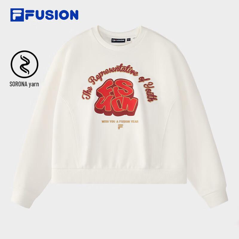 

FILA FUSION 2025 Spring Women s Pullover Sweatshirt S