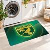 Flannel Kitchen Mat Norwich City Football Soft Area Rug Non Slip Floor Carpet Home Decoration