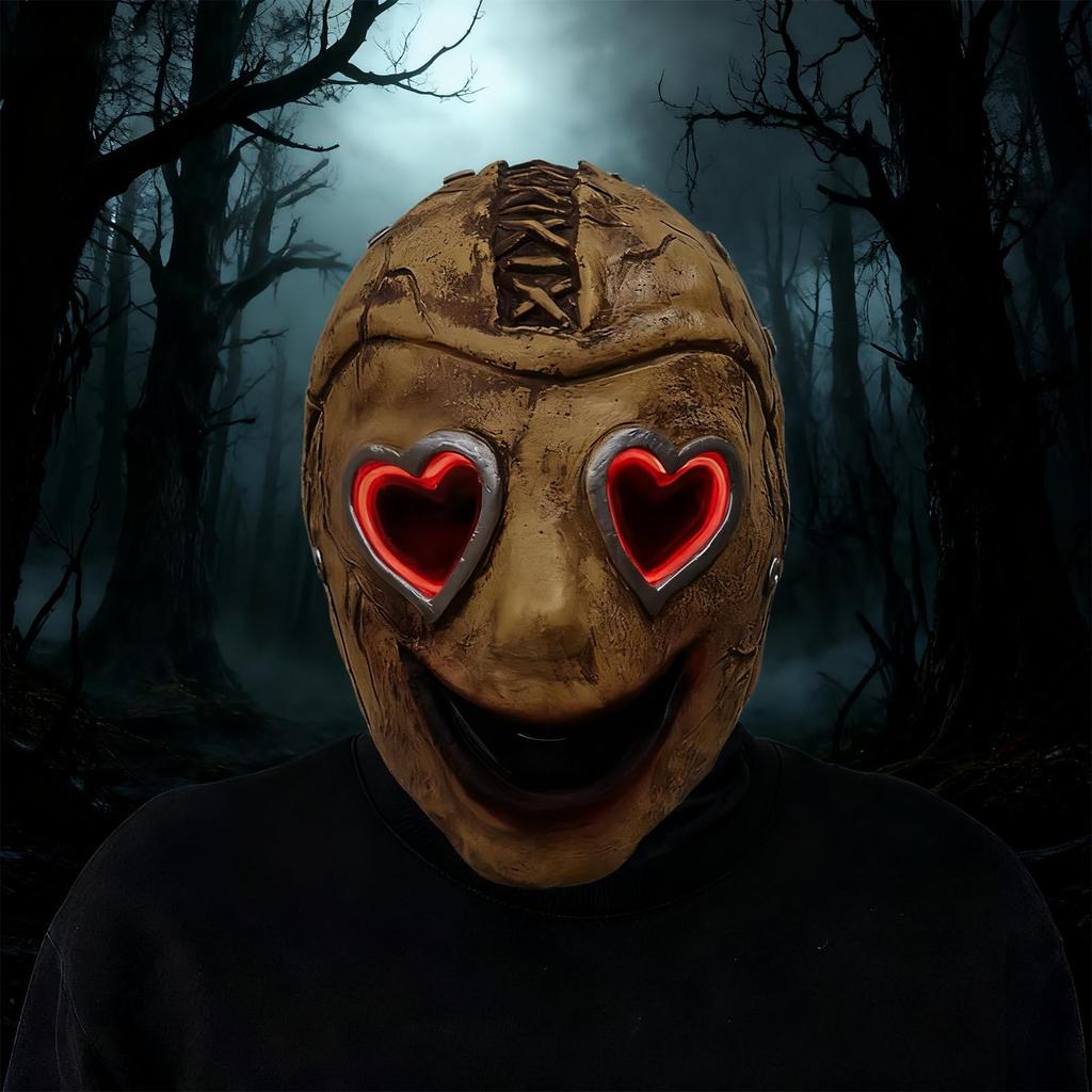 Halloween Scary with Heart Eye Design
