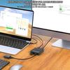 USB3.0 Umschalter 2 Computer teilen Tastatur und Maus Drucker Scanner Webcam 2 in 1 Out/1 in 2 Out USB Umschalter Splitter