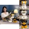 Adorable Realistic Plush Dog Toy Cute Shiba Inu Schnauzer Rottweiler Stuffed Animal For Kids