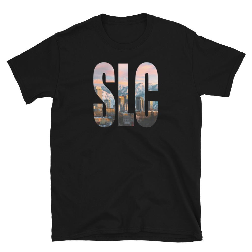 SALT LAKE CITY SLUT SALT LAKE CITY UTAH PRINTED T SHIRT Unisex T-Shirt S