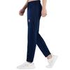 Kelme Men's Active Jogger Pants, Slim Fit, Sweatpants for Running and Training, Fitness (Deep Blue, Size L)