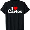 I LOVE HEART CARLOS CHARLES T-Shirt