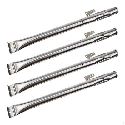 4 Stück BBQ Rohr-Brenner Ersatz, Einfache Installation, Universelle Grillbrenner-Rohre für Gasgrills