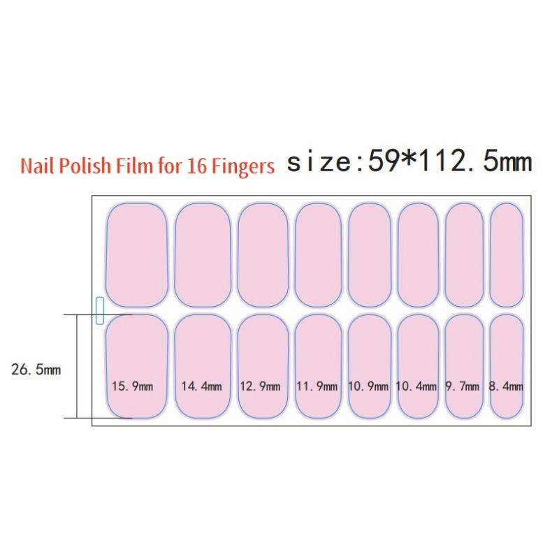 Halloween Nail Art Sticker Waterproof Cartoon Nail Oil Film Stylish and Cute No-Bake Nail Luminous Sticker