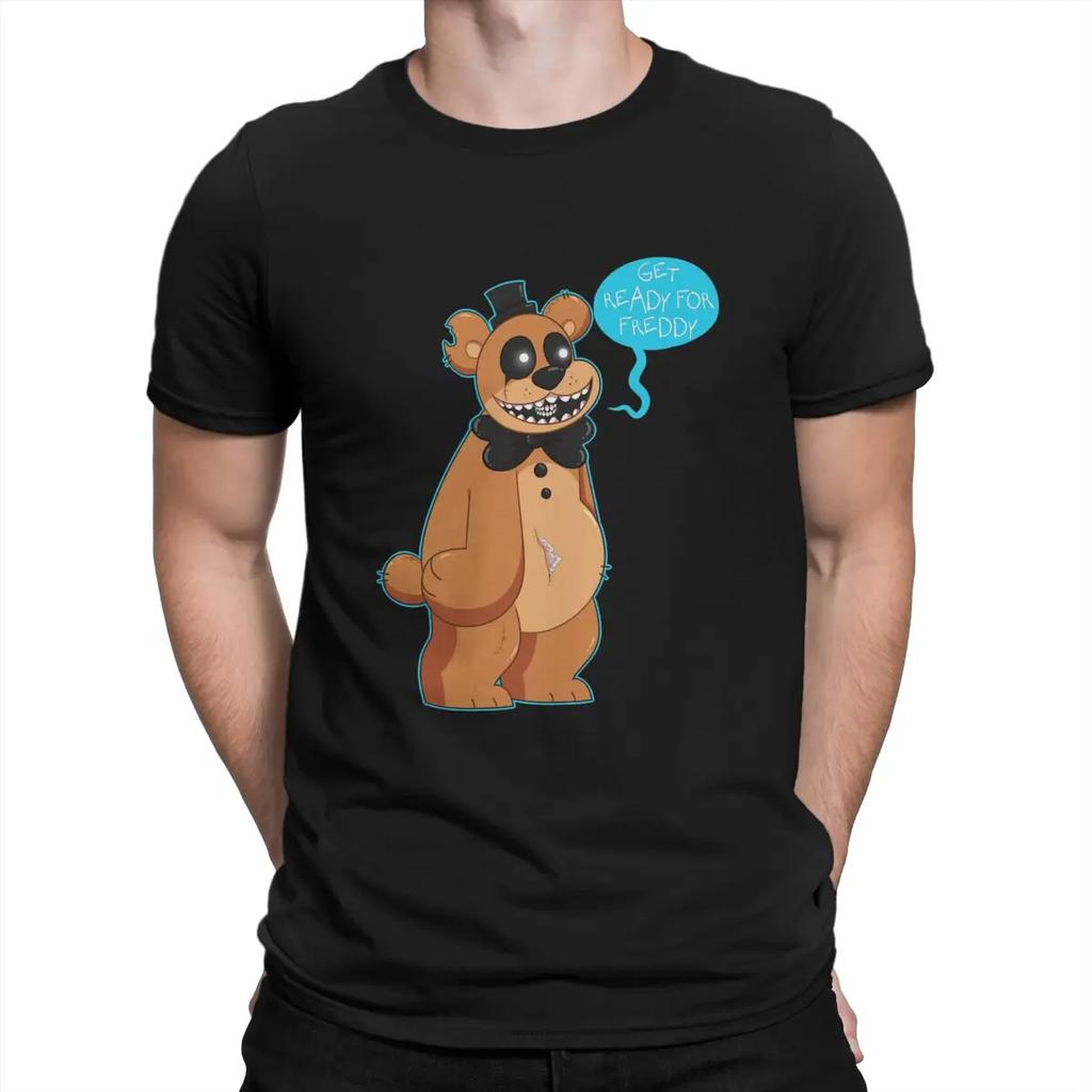 Ready For F-Freddys Hip Hop TShirt F-Fazbears Leisure T Shirt Newest Stuff For Adult