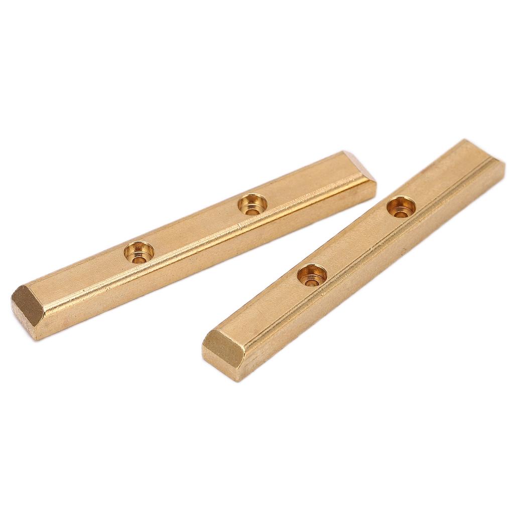 2PCS Brass Boulder Bars RC Car Upgrading Accessories for Axial SCX24 1/24 Crawlers