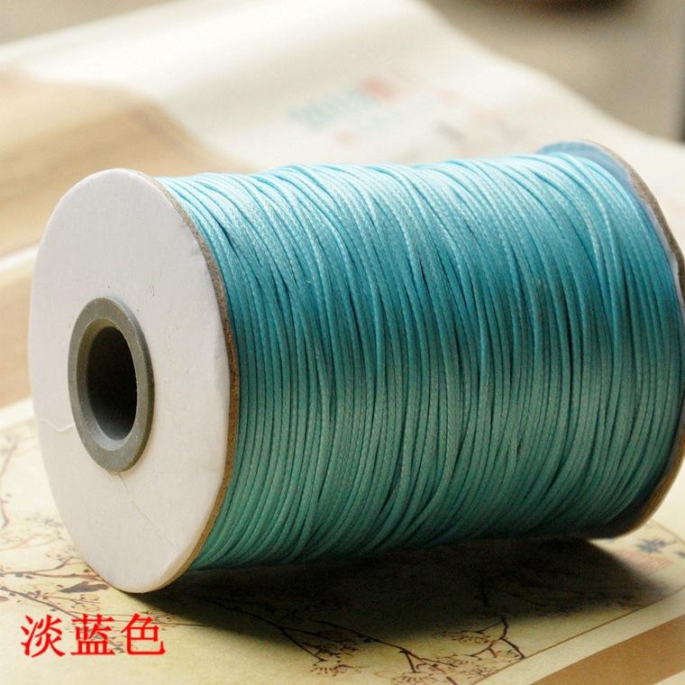 Necklace Bracelet Material, Jewelry Accessories, Multi-Colored Wax Rope, 200 Yards In A Roll Of Wax Thread, Woven Wire Diy Rope