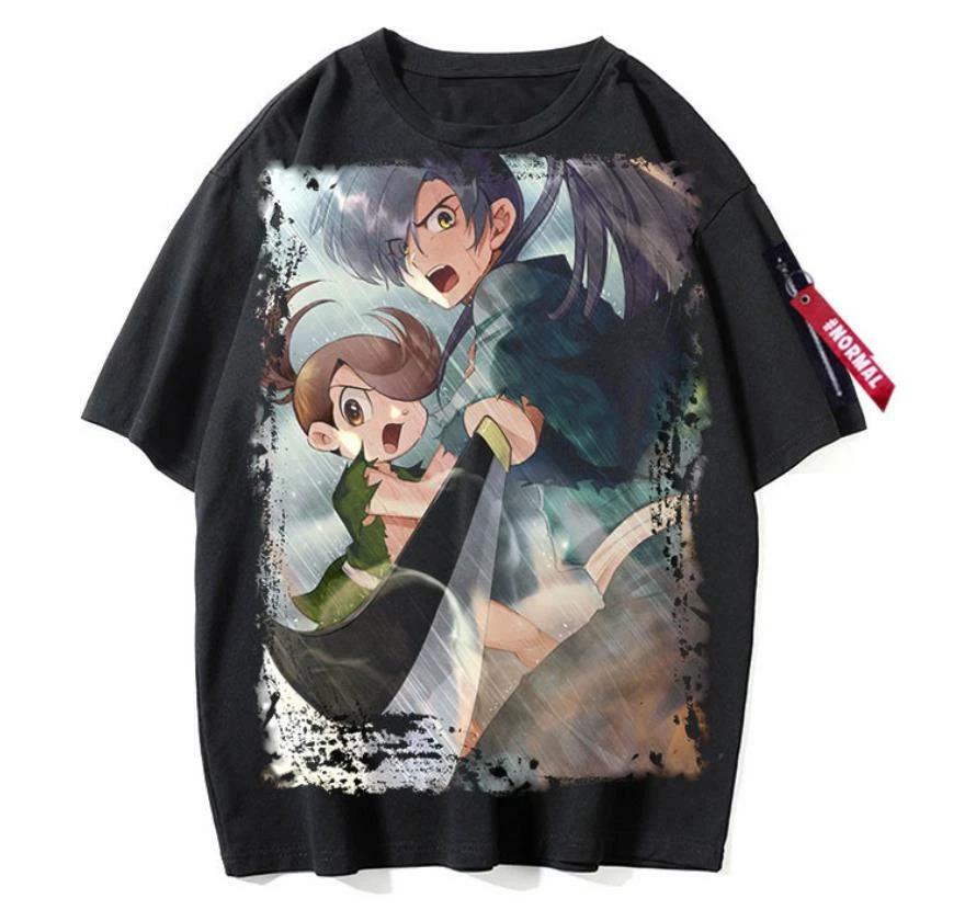 DORORO косплей аниме манга стритвир футболка рубашка майка полиэстер L