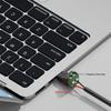 2 Pack Type C Male Female Adapters with Green Terminal 5V3A Fast Charging Plastic Texture for Electronics Toys LED Lights