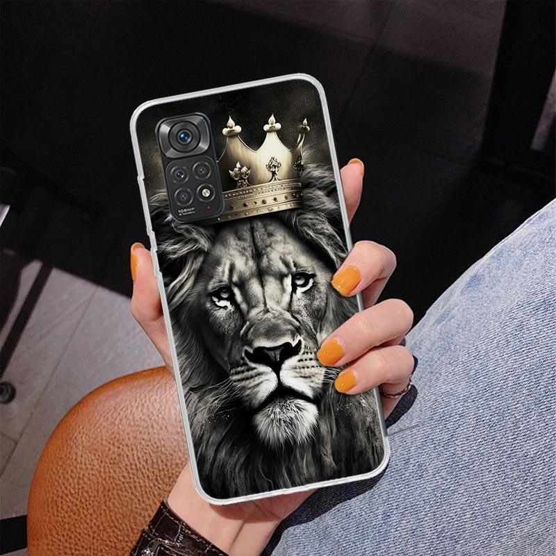 Lion Alpha Male Cub King Phone Case For Xiaomi Redmi Note 15 14 13 12S 12 11 Pro Plus 14S 11S 11E 10 10S 11T 5G Personalized Cov