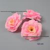 Decorazione Floreale a Forma di Rosa da 8CM per Pareti e Acconciature per Matrimoni ed Eventi