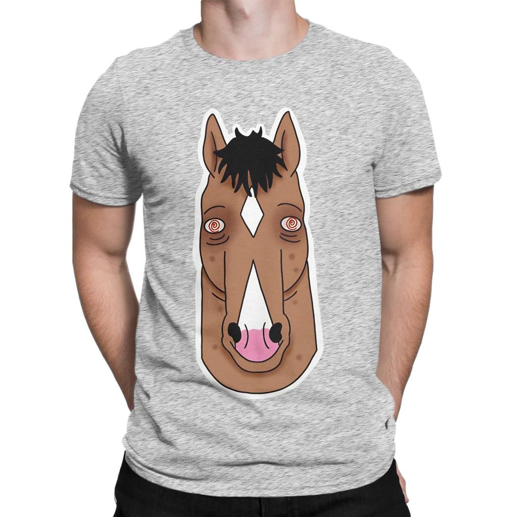 Crazed B BoJack HorseUnisexs Graphic 100 Cotton TShirt BBoJack HorseUnisexs Tops Tees For Unisex