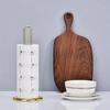 Kitchen Roll Paper Towel Holder Bathroom Tissue Stand Dining Table Vertical Napkins Rack Kitchen Storage Shelf