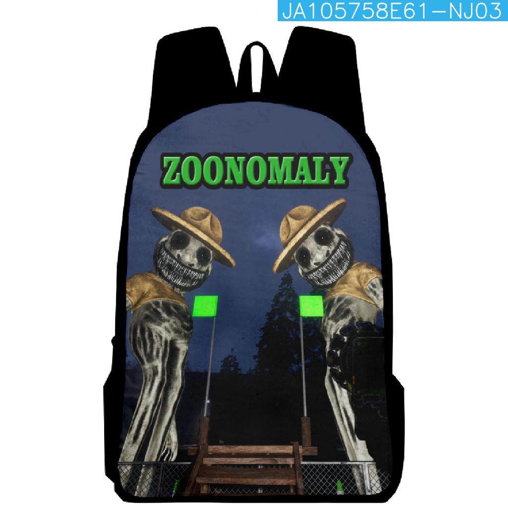 Hip Hop Youthful Funny New Zoonomaly Student School Bags Notebook Backpacks 3D Printed Oxford Waterproof Boys/Girls Travel Bags