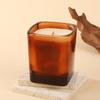 New Square Glass Soy Wax Scented Candle Home Creative High-end Scented Candle Decoration