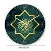 Clock Islamic Muslim Wall Clock Ramadan Event Round Wall Clock Home Office Mosque Digital Azan Desk Clock Decorative D57B