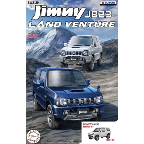 1/24 scale NEXT Series No. 16 Suzuki Jimny JB23 (Land Venture/Pearl White) plastic model kit