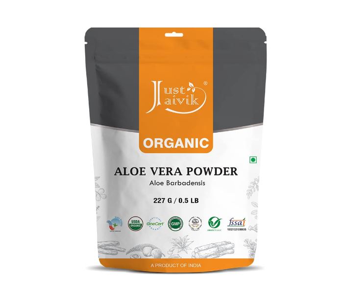 

Органічний порошок алое вера Just Jaivik - 227 г | Органічний сертифікований USDA