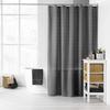 Shower Curtain with Hooks 180 X 200 Cm Yalline Anthracite