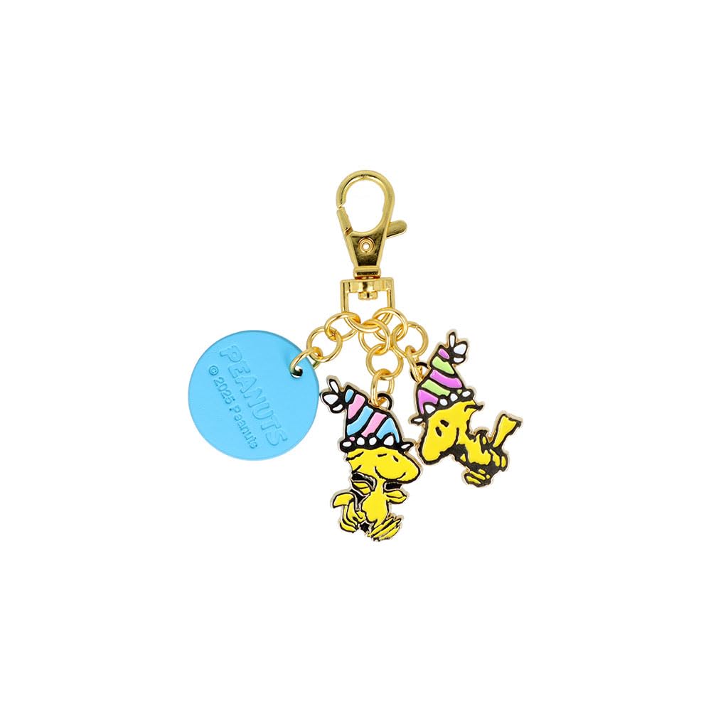 Sunstar Stationery Snoopy Key Charm Design Party Hat S8350108 Die-Cut