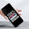 Serbia Flag For Realme 11 10 9 8 5G 7 6 GT2 Pro Plus C21 C11 C25 C35 Soft Silicone Cover For Realme GT Neo 2 3 3T Phone Case