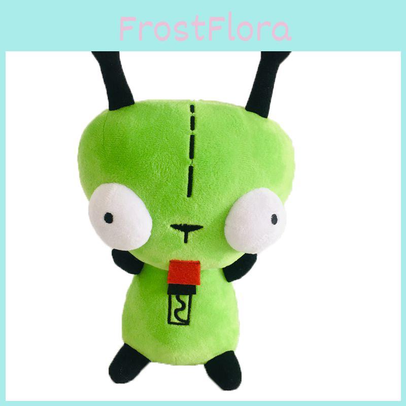 Alien Invader Zim Hund Plüschtier Weiches Spielzeug mit Gir Roboter Design für Kinder Geschenk