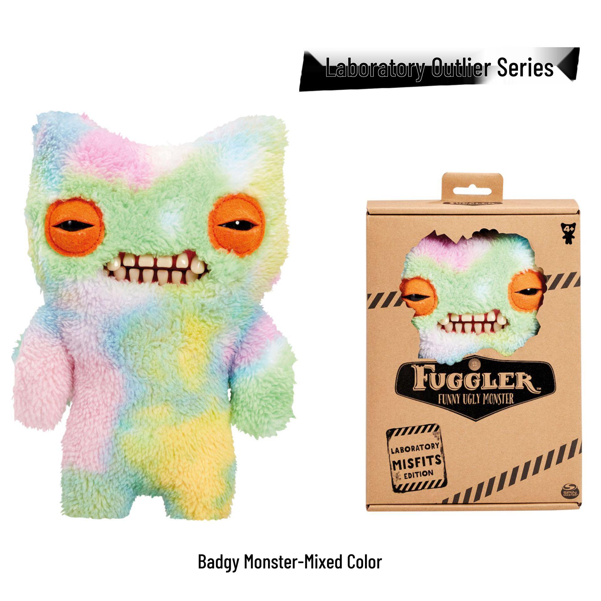 

Оригінальний плюшевий брелок Fuggler Монстр з великими зубами для прорізування зубів - Потворний милий іграшковий брелок зі скарбом у вигляді зуба Genuine