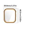 Screen Protectors Case for Watch 6 Waterproof Full Coverage TPU Bumper Protective Cover Antiscratch